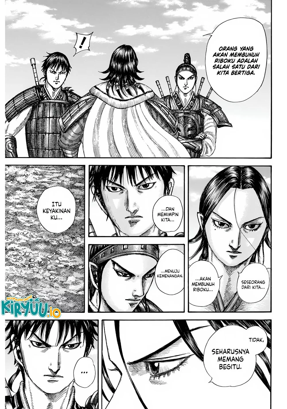 Kingdom Chapter 850 - halaman 16