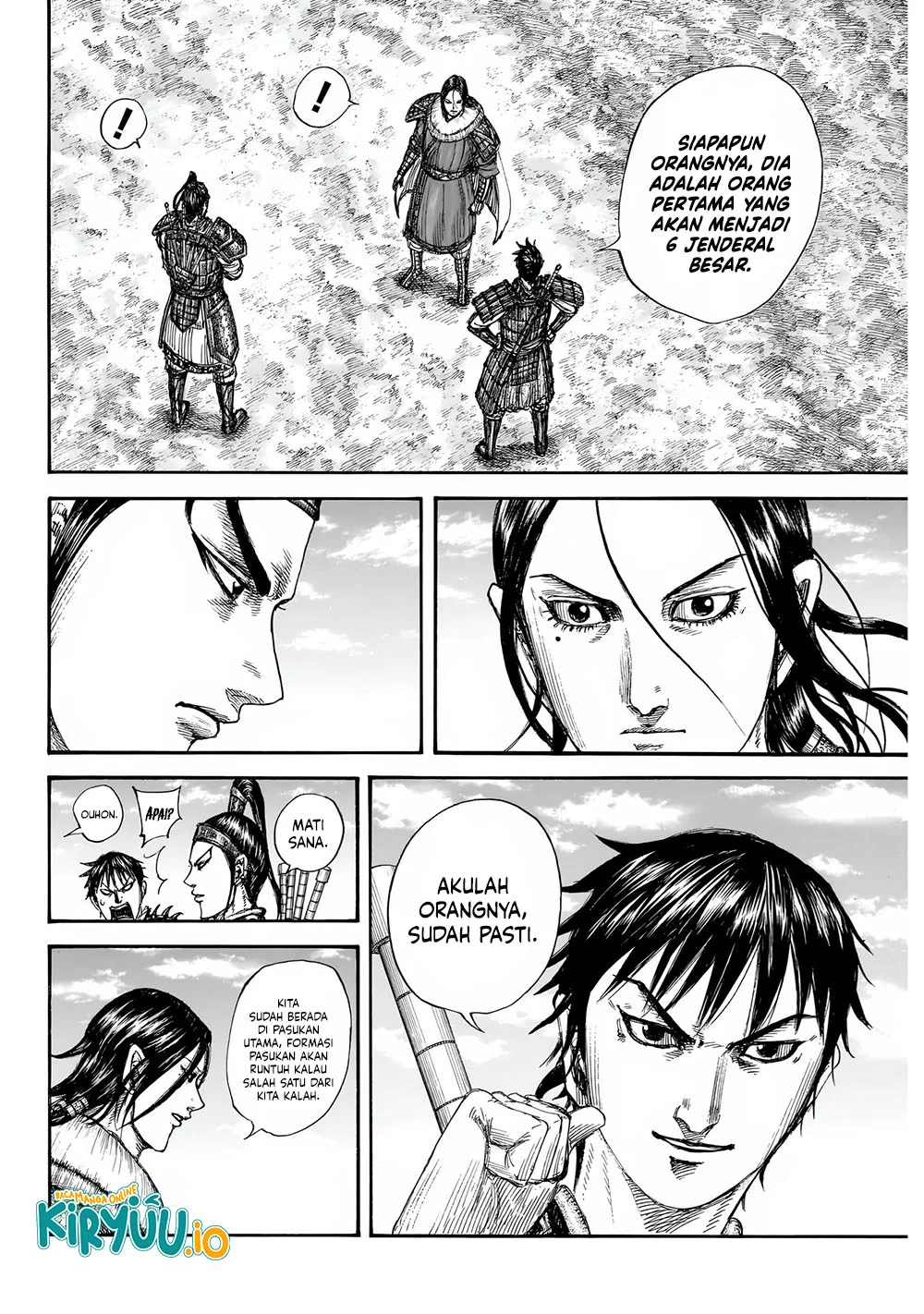 Kingdom Chapter 850 - halaman 17