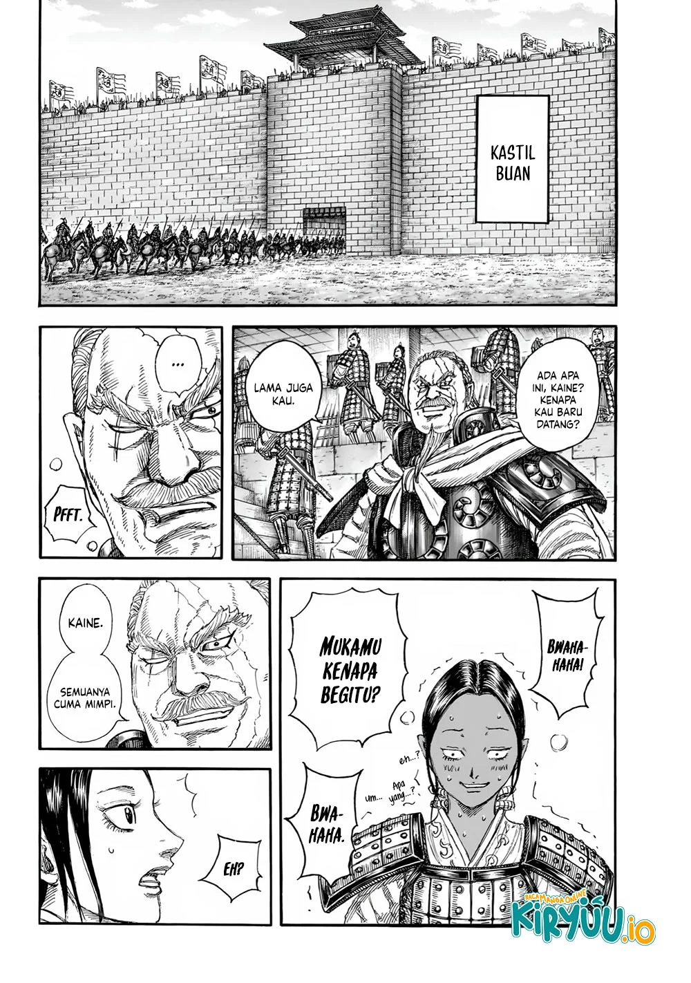 Kingdom Chapter 850 - halaman 2
