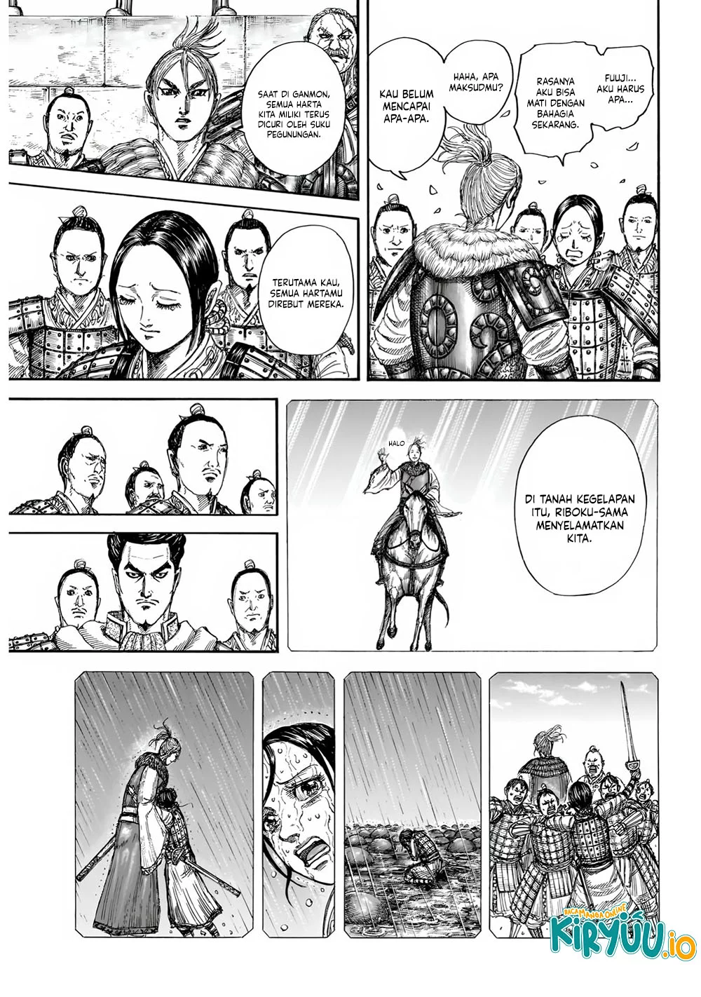 Kingdom Chapter 850 - halaman 5