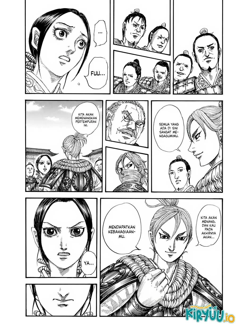 Kingdom Chapter 850 - halaman 7