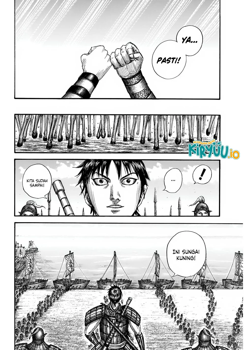 Kingdom Chapter 850 - halaman 8