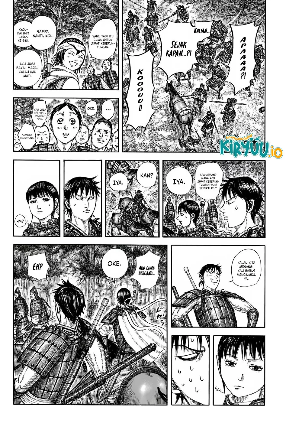 Kingdom Chapter 851 - halaman 14