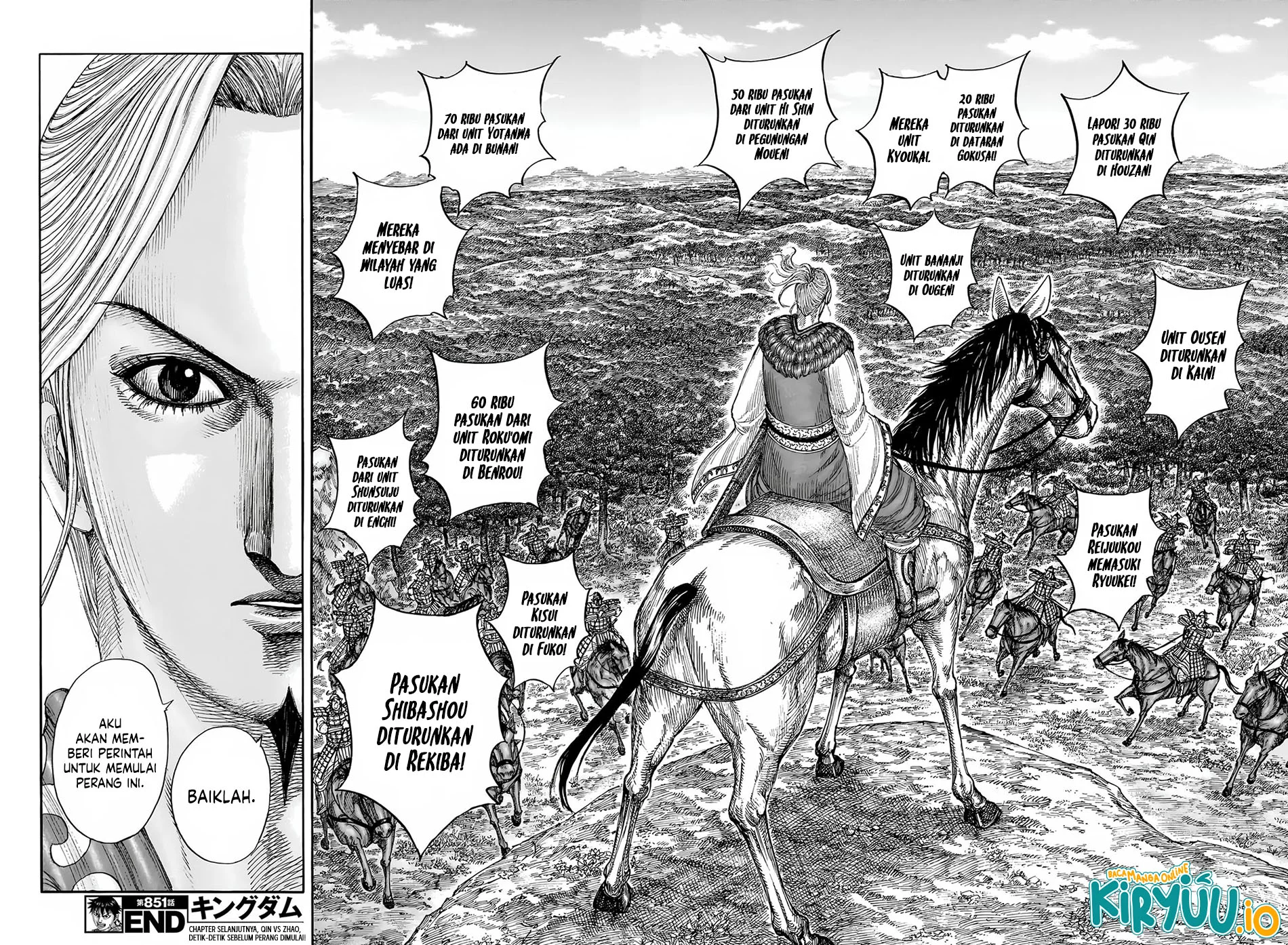Kingdom Chapter 851 - halaman 17