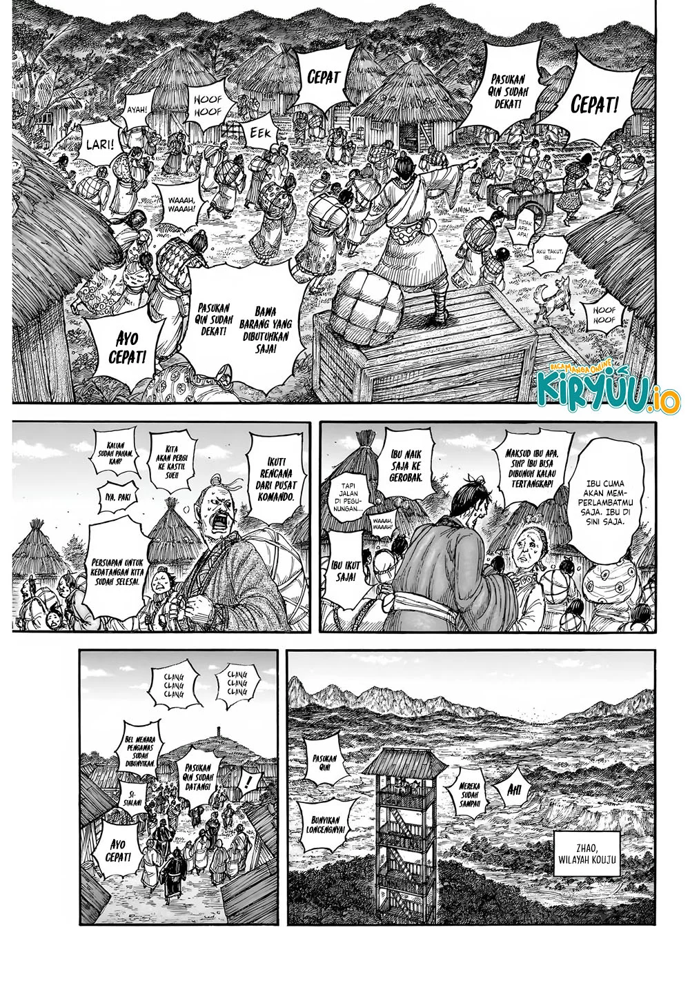 Kingdom Chapter 851 - halaman 3