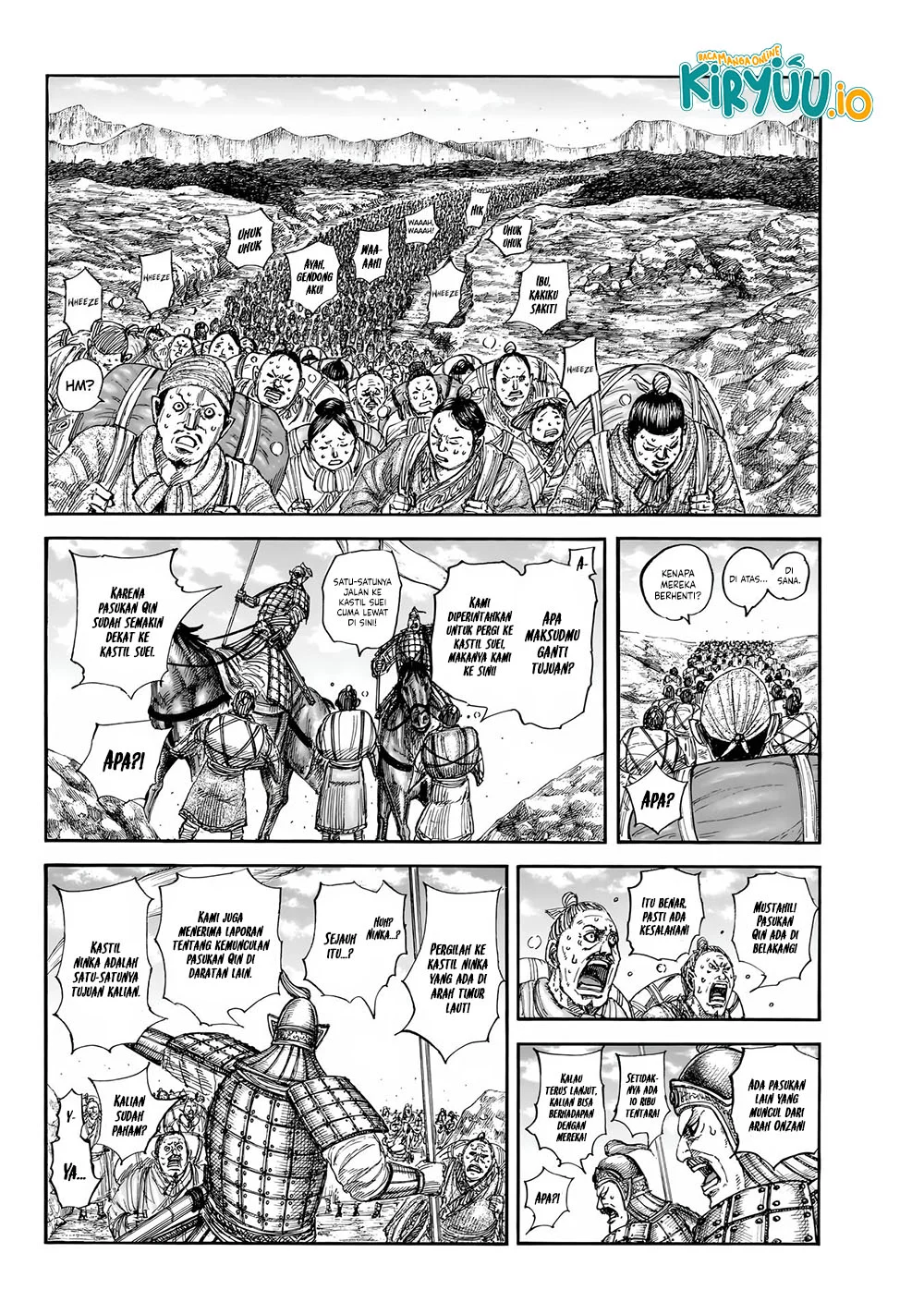 Kingdom Chapter 851 - halaman 4