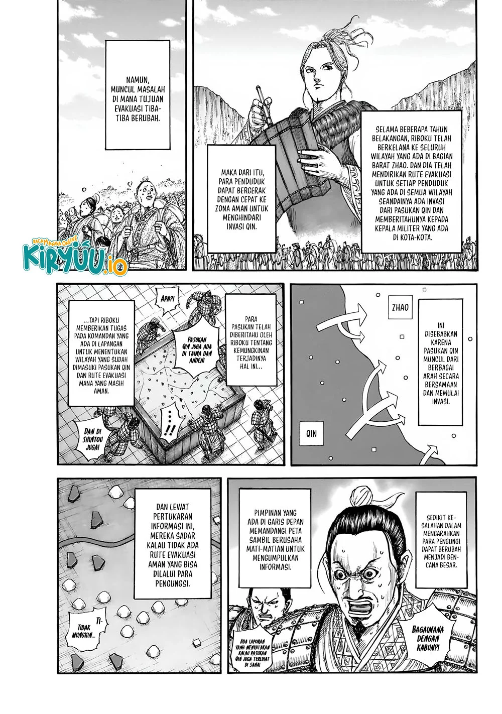 Kingdom Chapter 851 - halaman 5