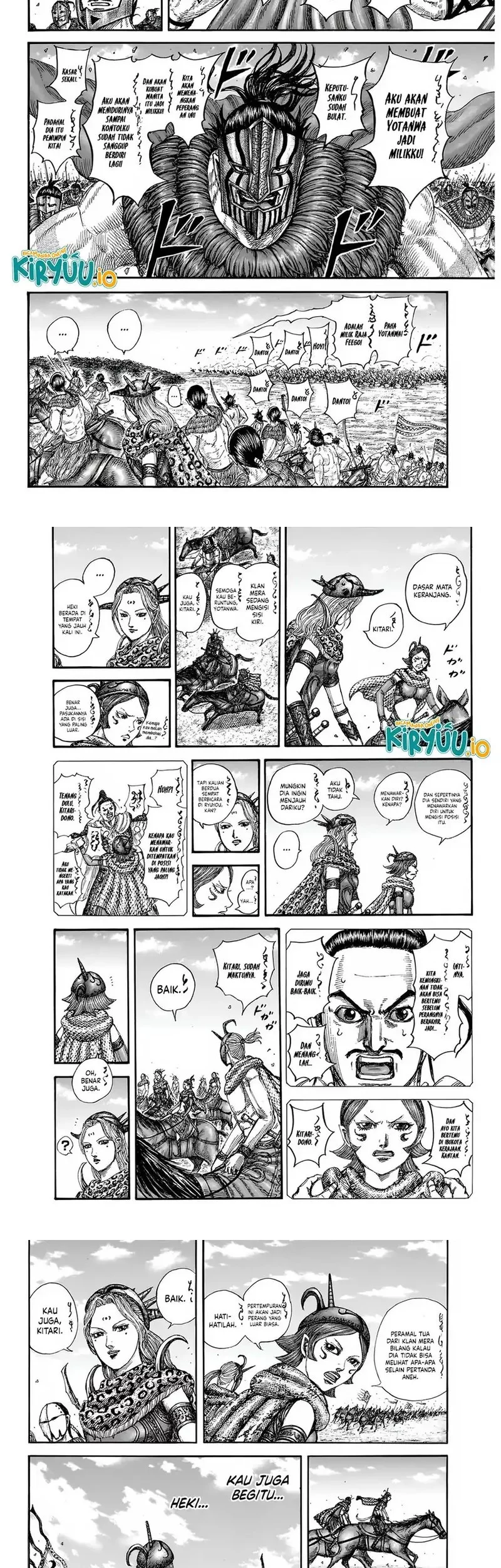 Kingdom Chapter 852 - halaman 3