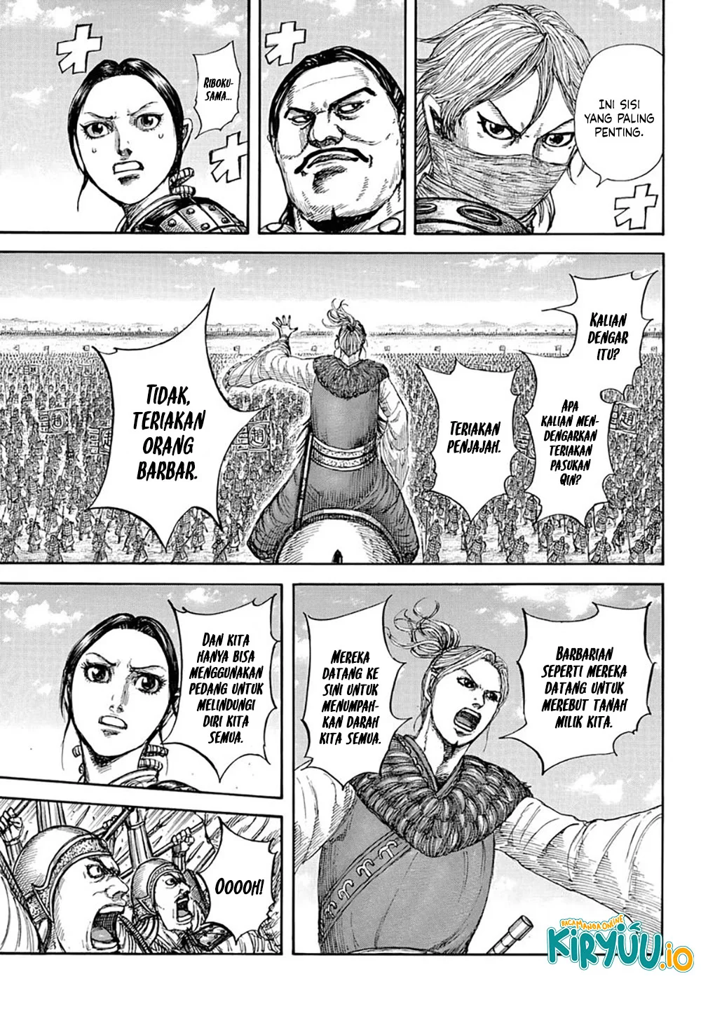 Kingdom Chapter 853 - halaman 15