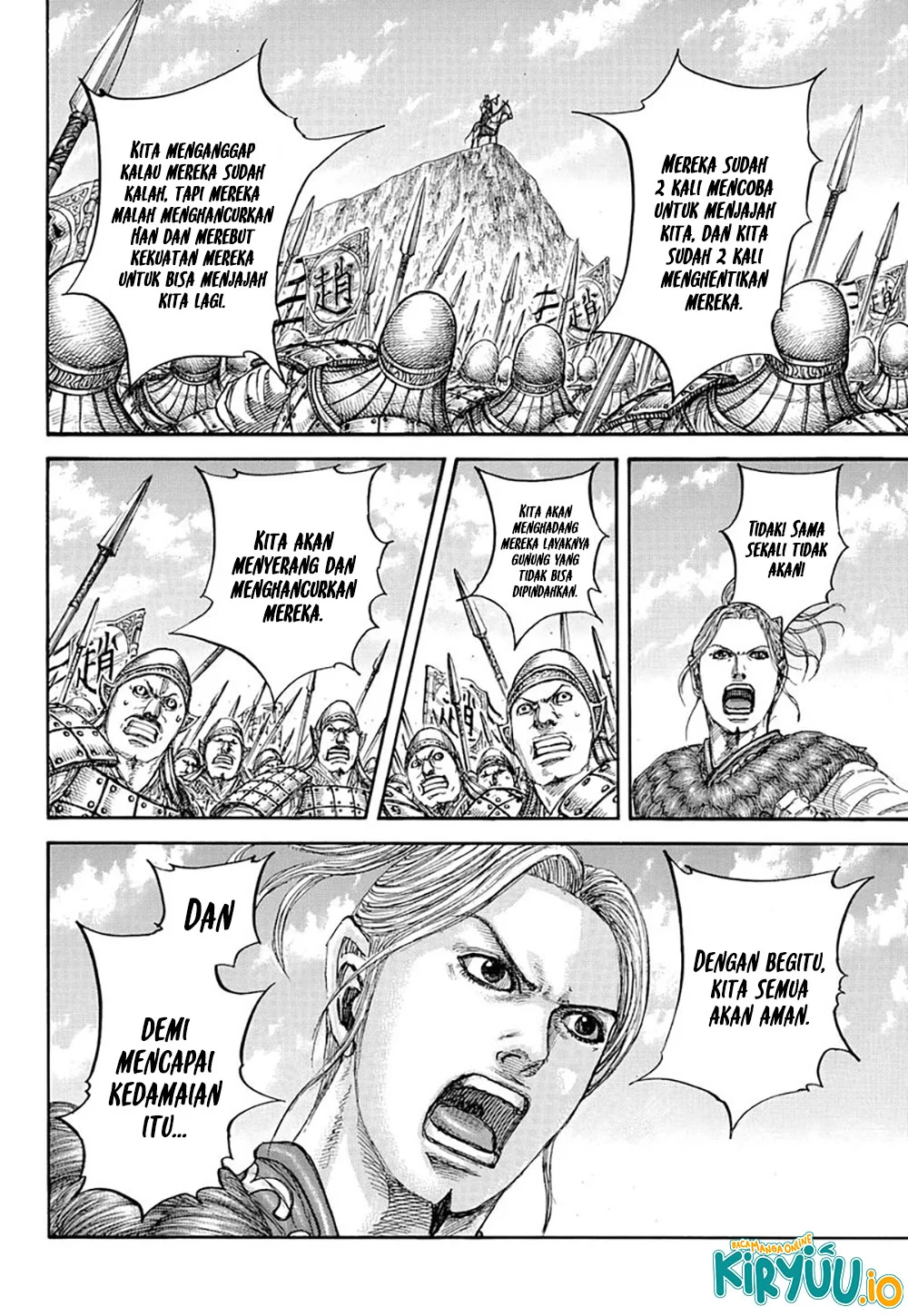 Kingdom Chapter 853 - halaman 16