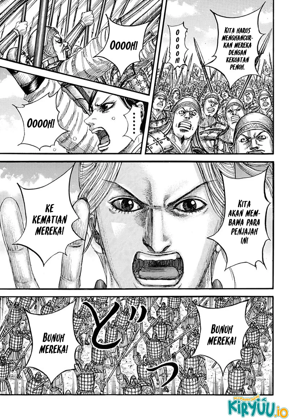 Kingdom Chapter 853 - halaman 17