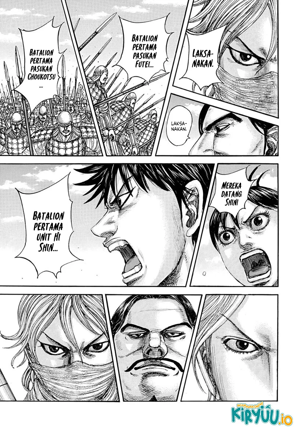 Kingdom Chapter 853 - halaman 19