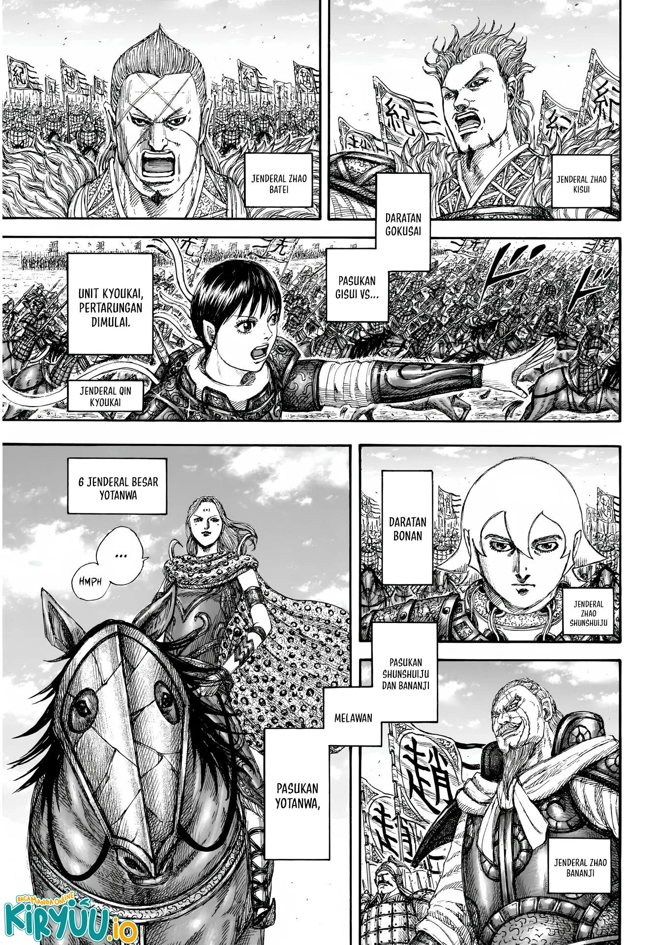 Kingdom Chapter 854 - halaman 10