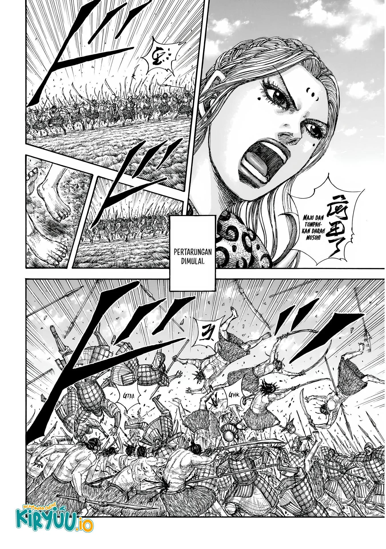 Kingdom Chapter 854 - halaman 11