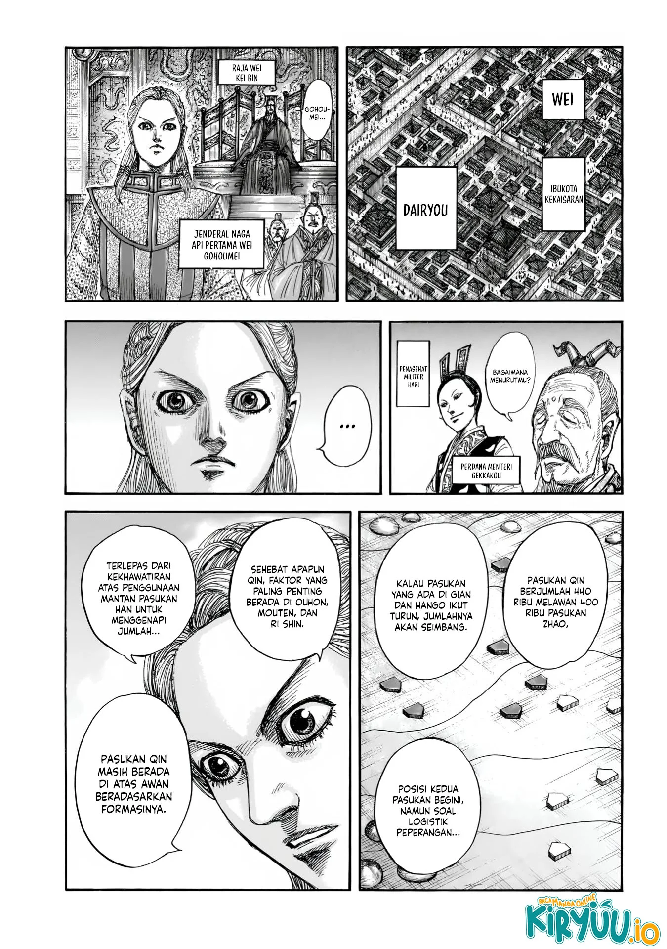 Kingdom Chapter 854 - halaman 16