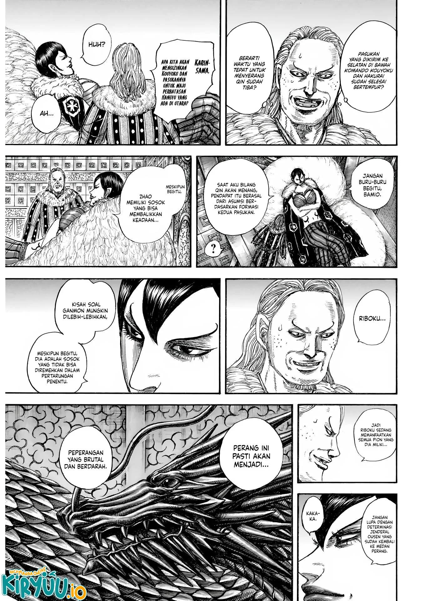 Kingdom Chapter 854 - halaman 18