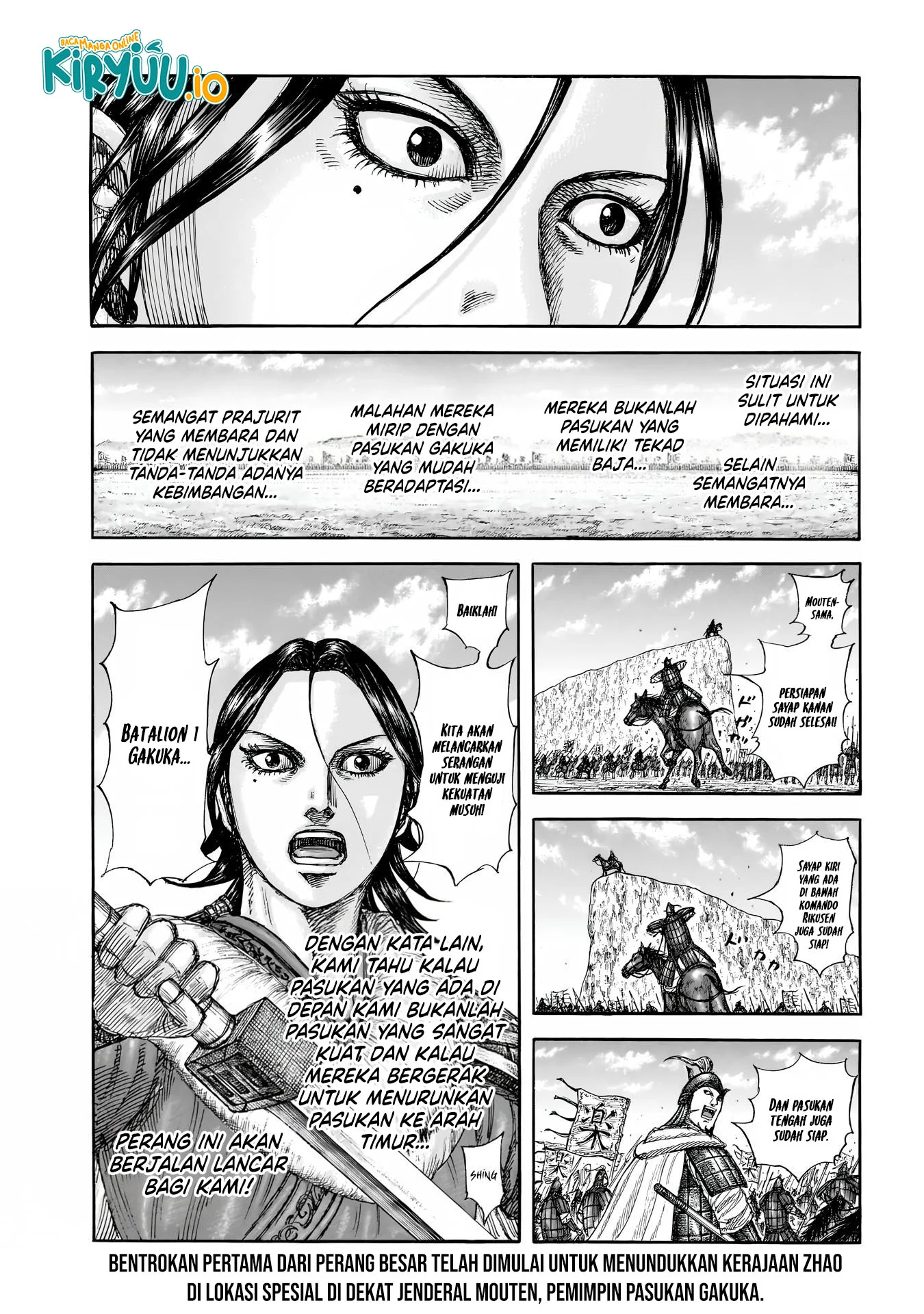 Kingdom Chapter 854 - halaman 3