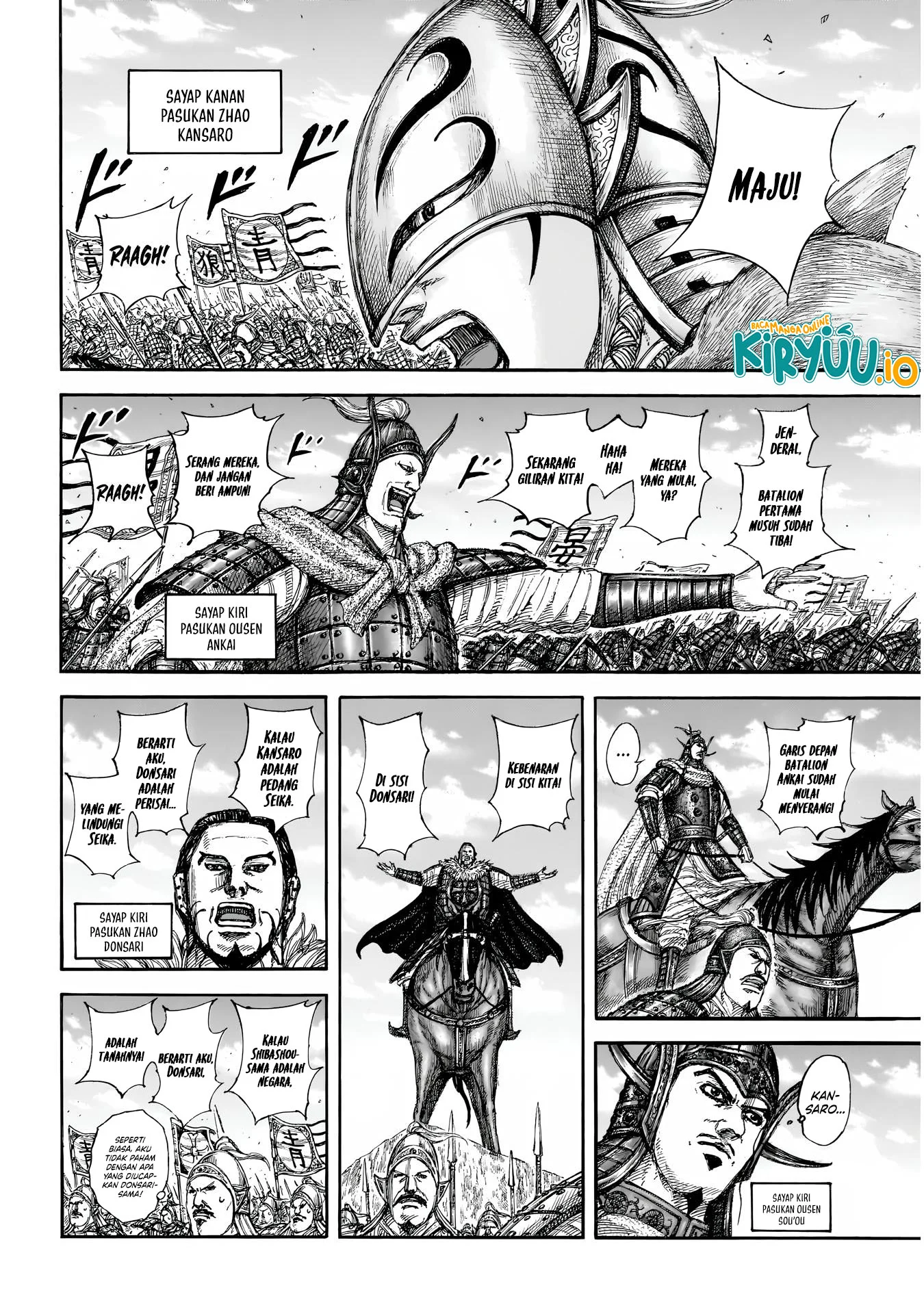 Kingdom Chapter 854 - halaman 7