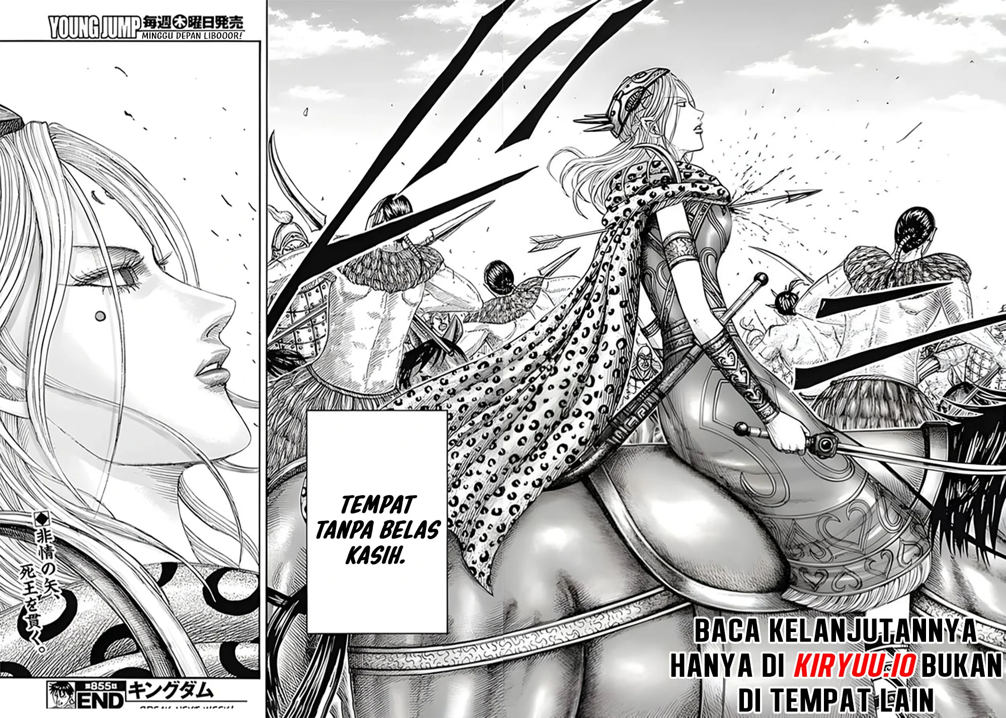 Kingdom Chapter 855 - halaman 19