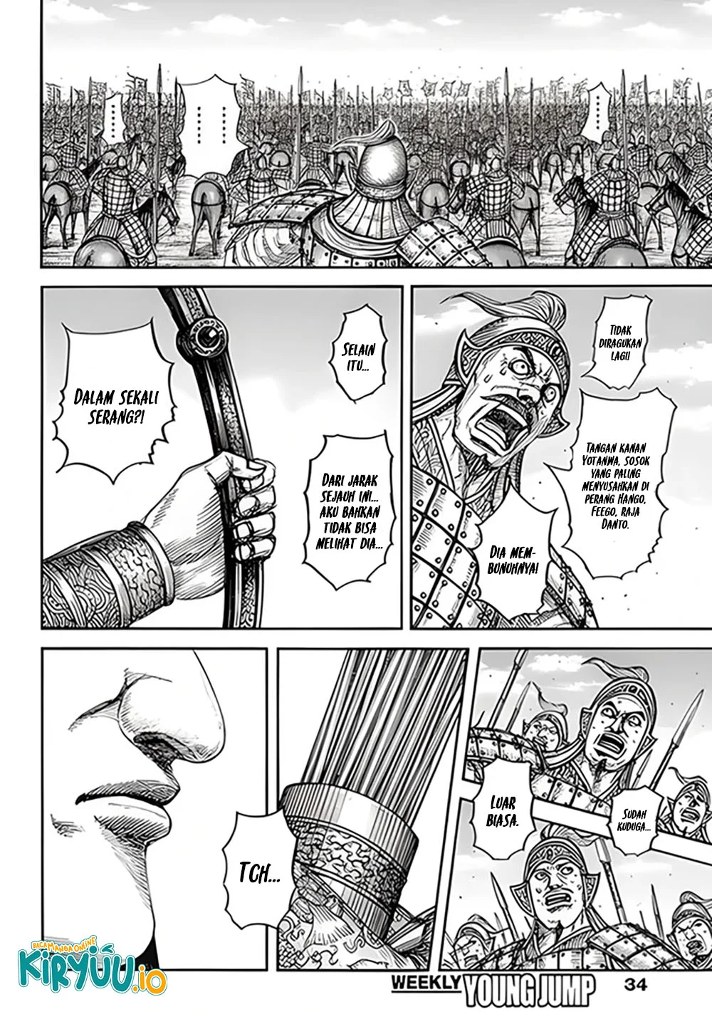 Kingdom Chapter 855 - halaman 5