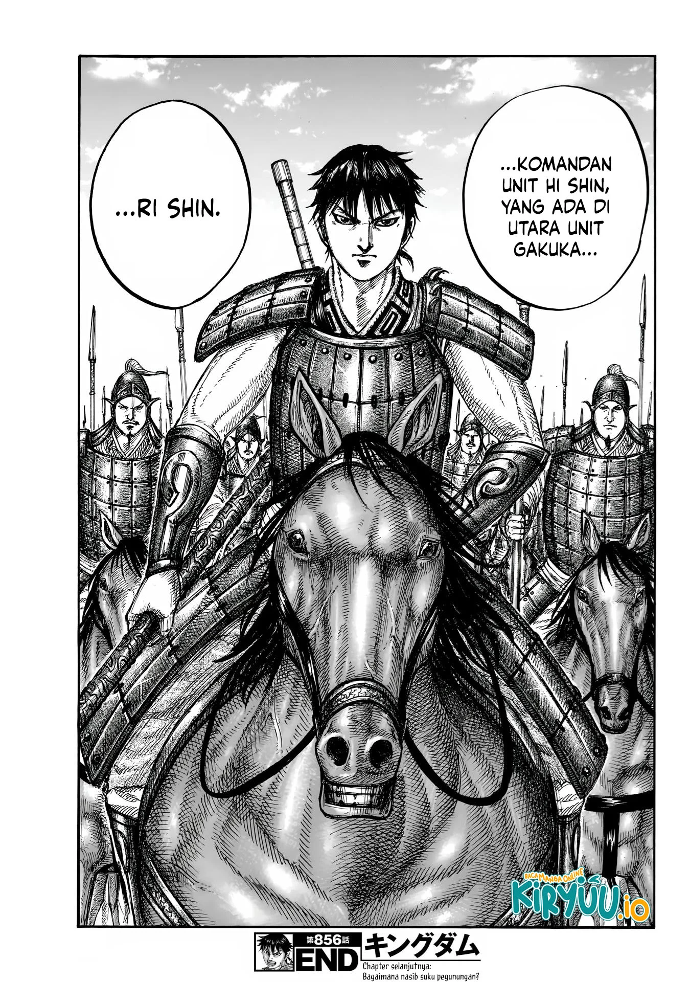 Kingdom Chapter 856 - halaman 19