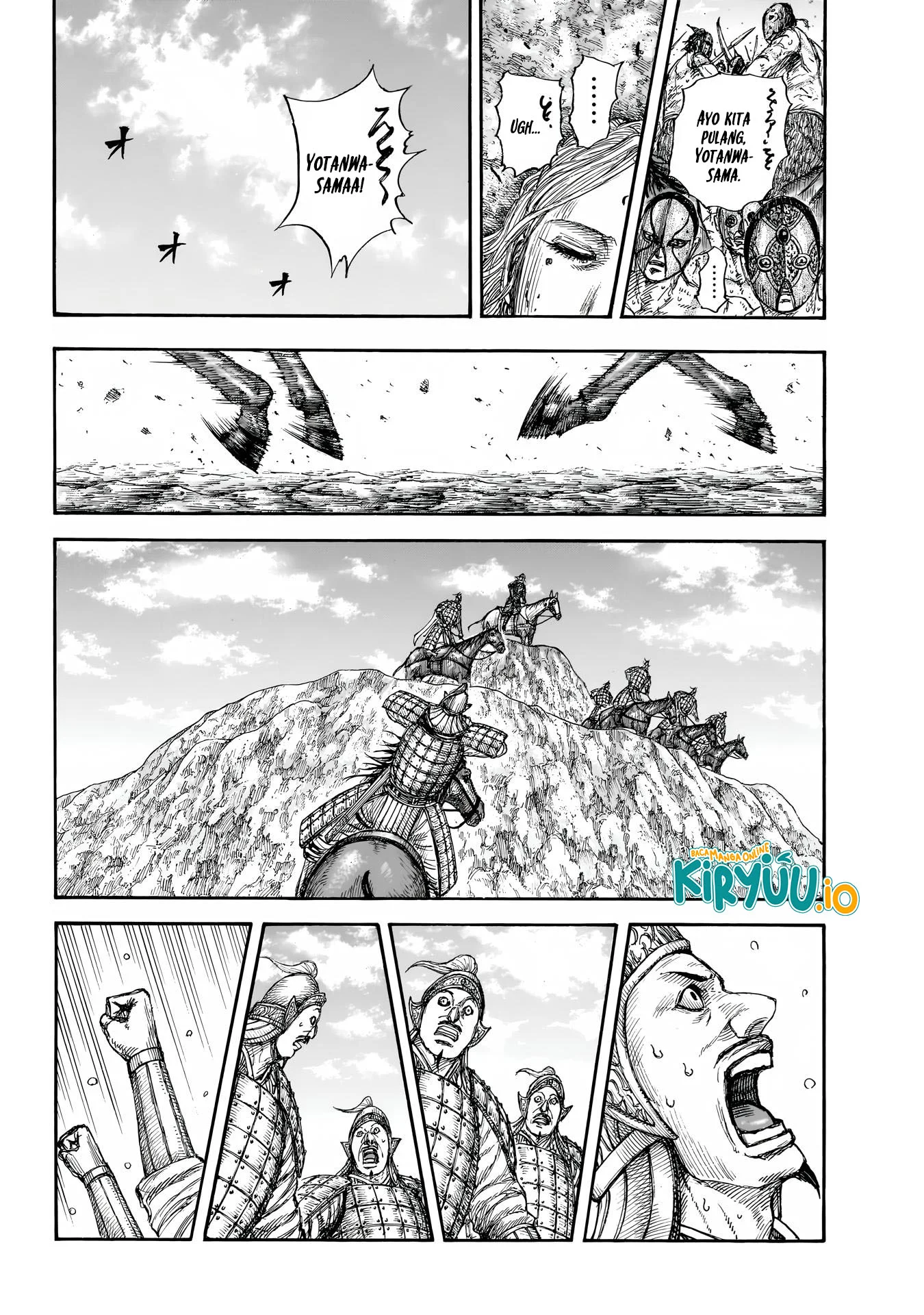 Kingdom Chapter 856 - halaman 8