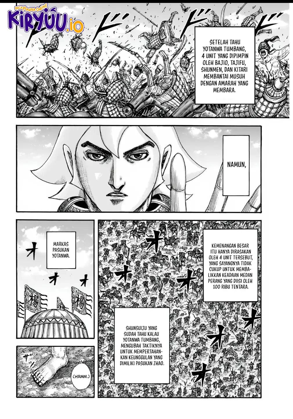 Kingdom Chapter 857 - halaman 3