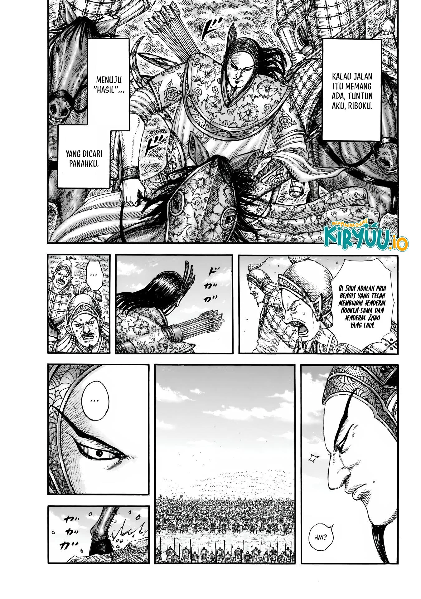 Kingdom Chapter 858 - halaman 18