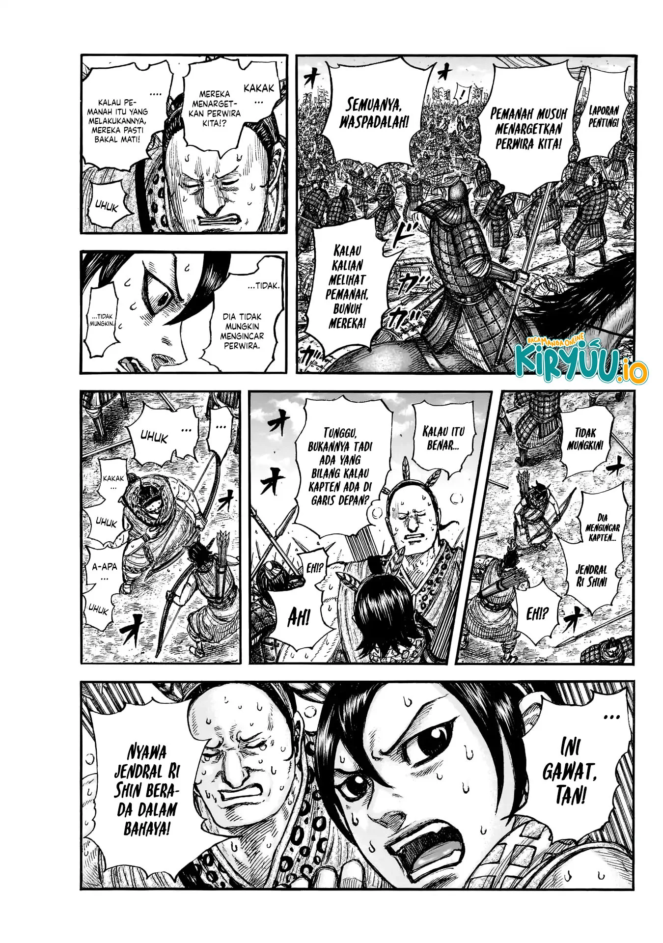 Kingdom Chapter 859 - halaman 16