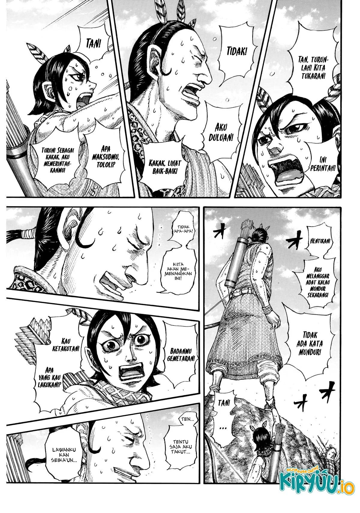 Kingdom Chapter 860 - halaman 18
