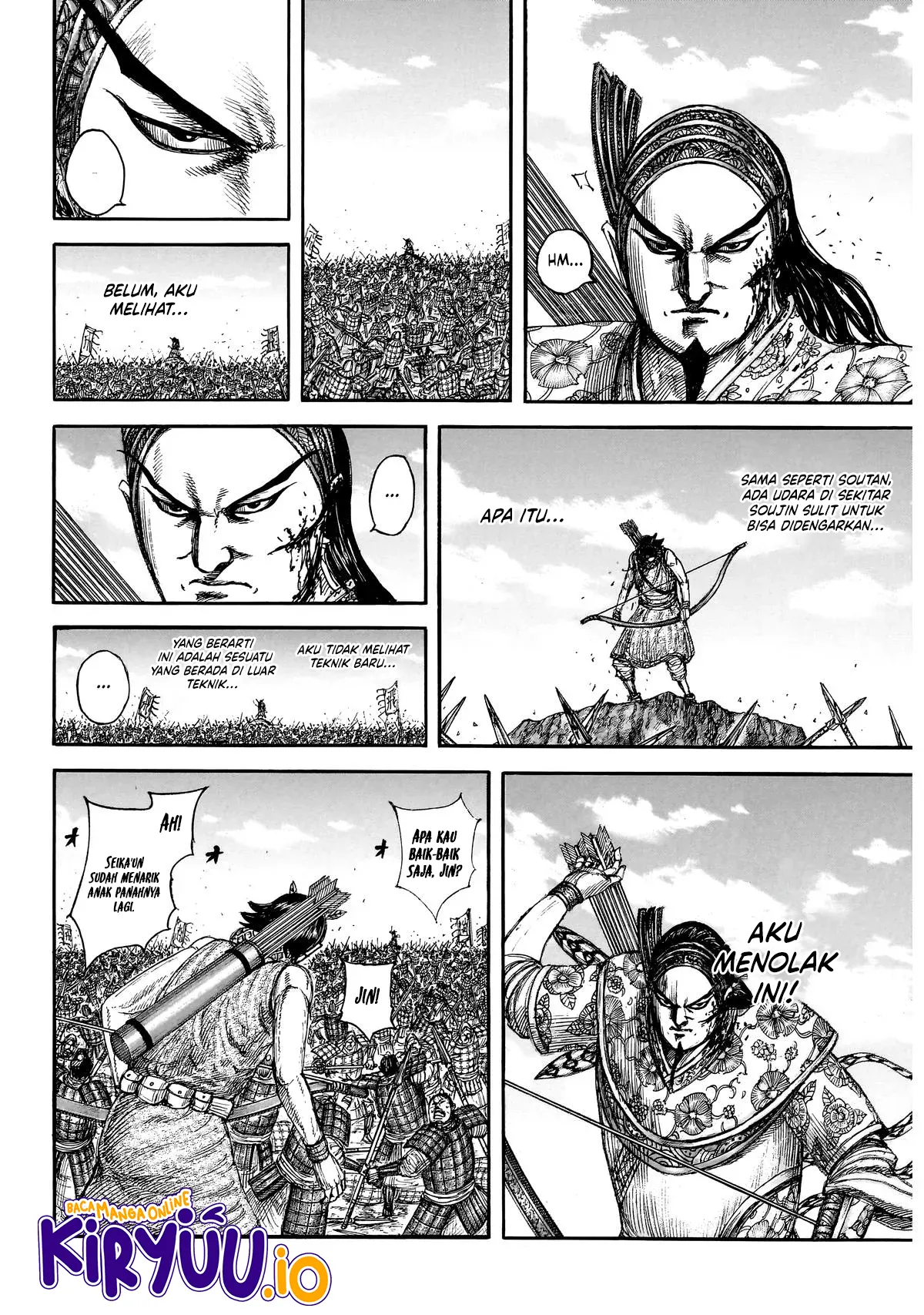 Kingdom Chapter 863 - halaman 8