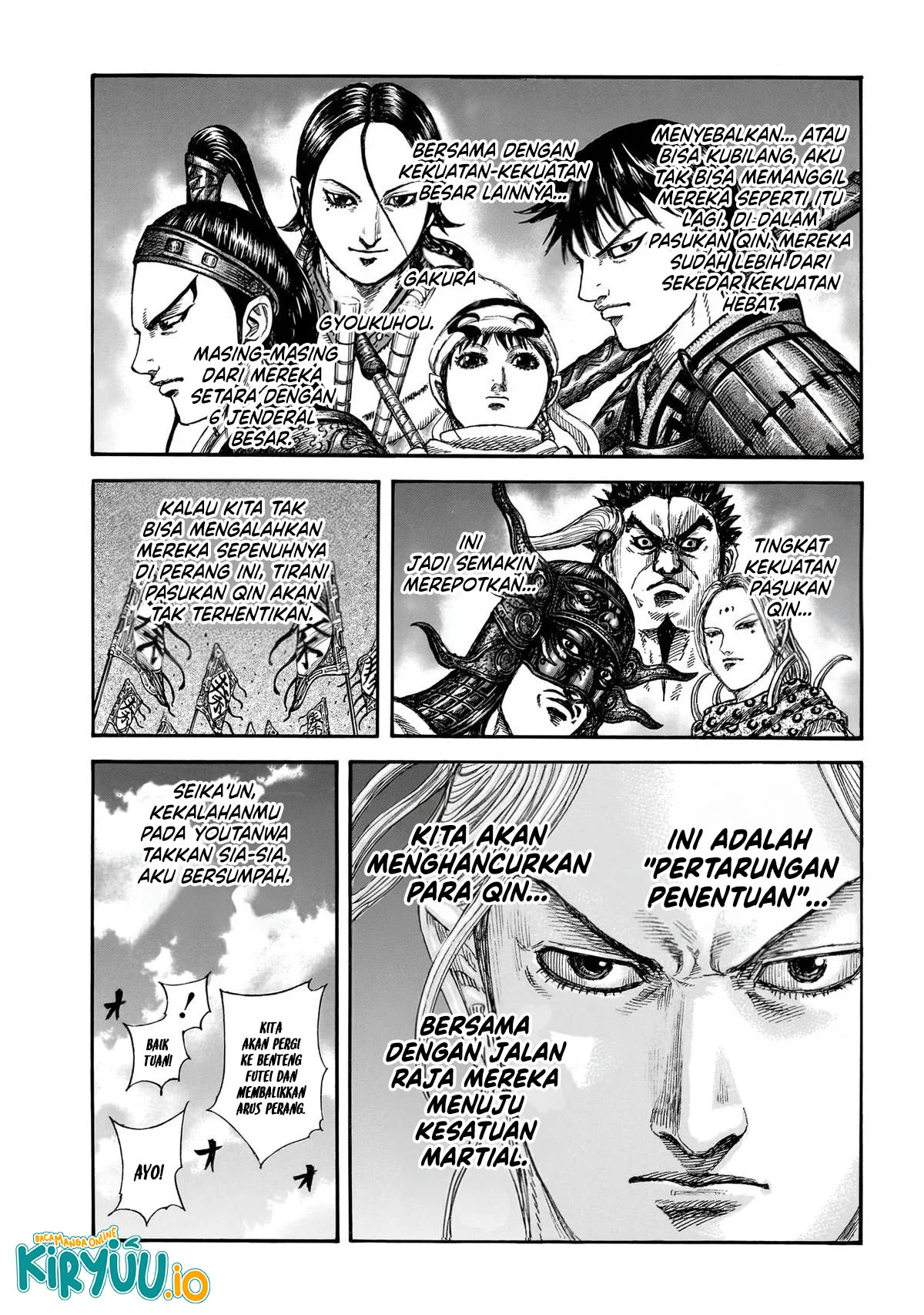 Kingdom Chapter 864 - halaman 10