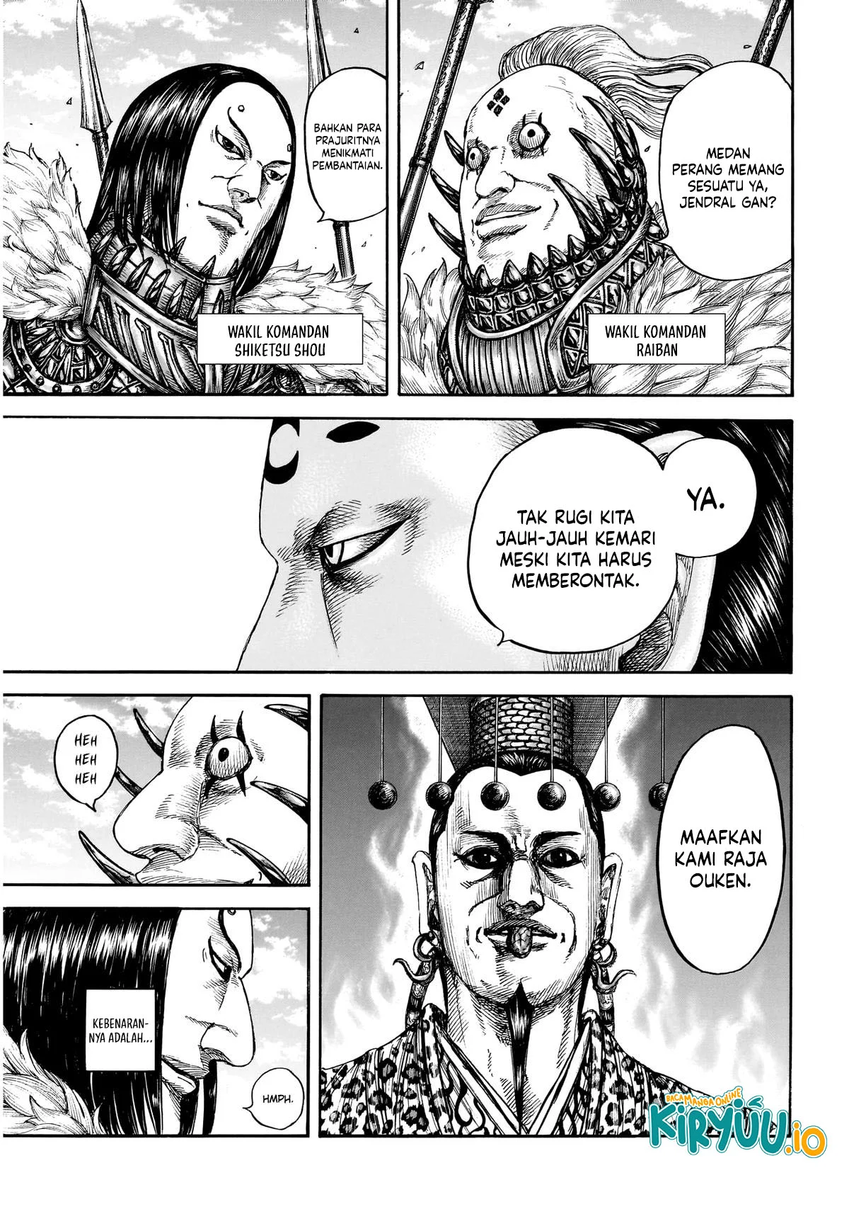 Kingdom Chapter 864 - halaman 16
