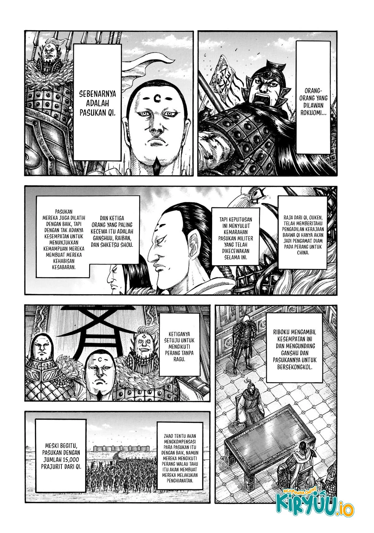 Kingdom Chapter 864 - halaman 17