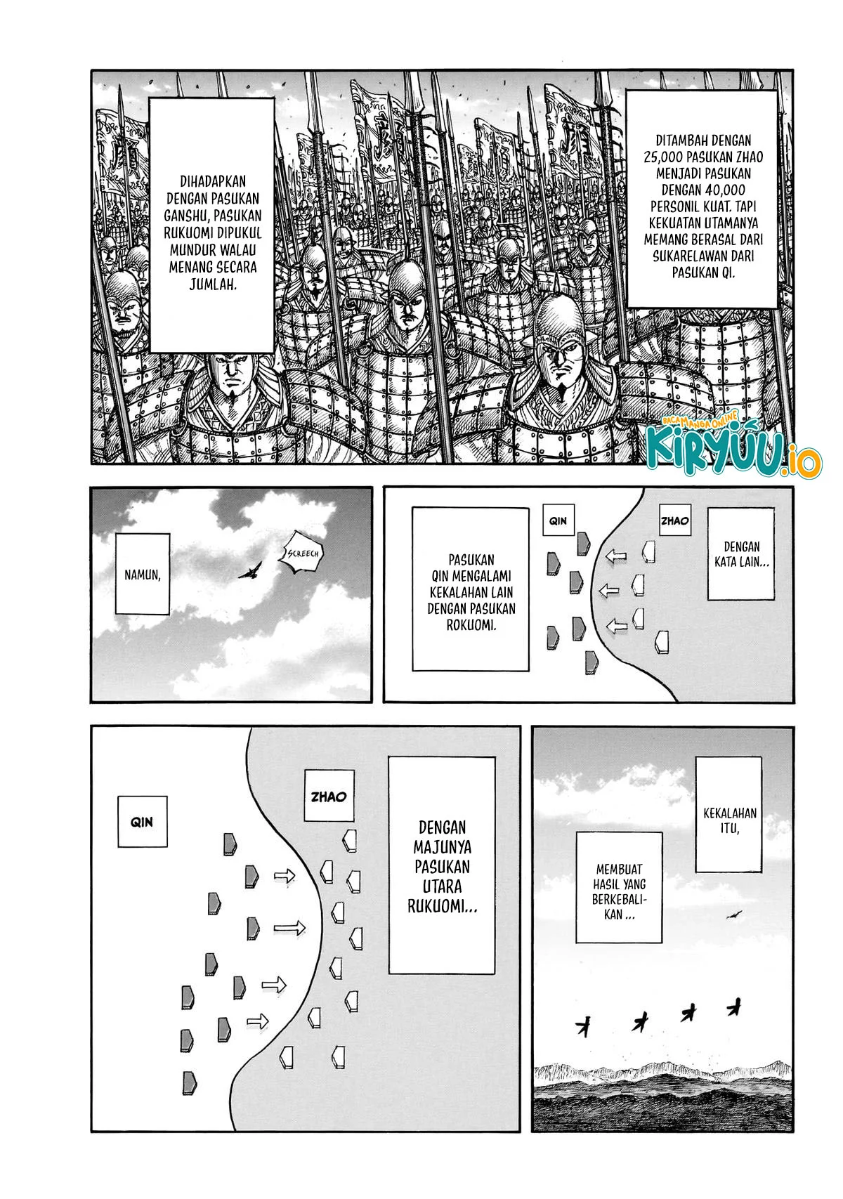 Kingdom Chapter 864 - halaman 18