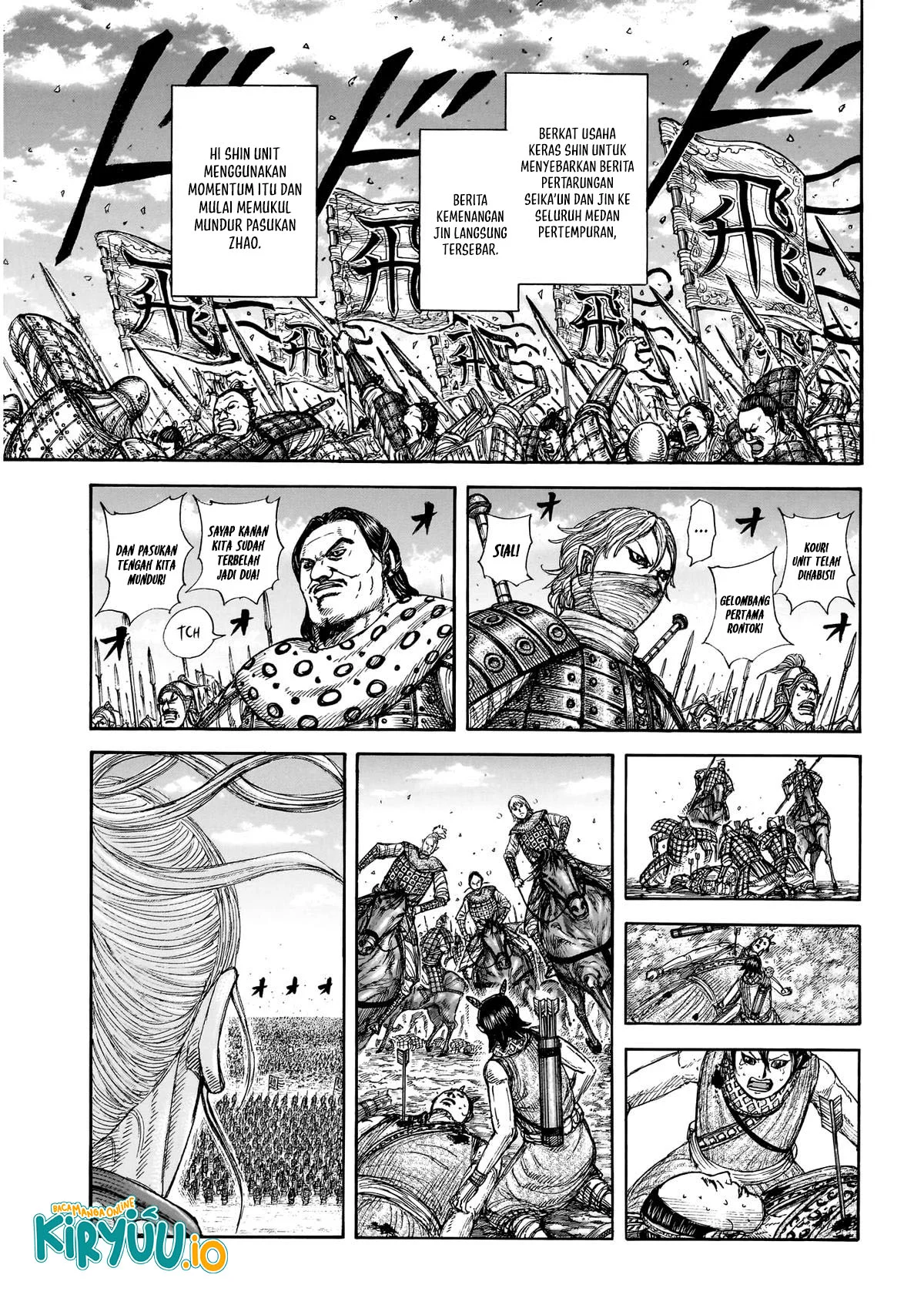 Kingdom Chapter 864 - halaman 8