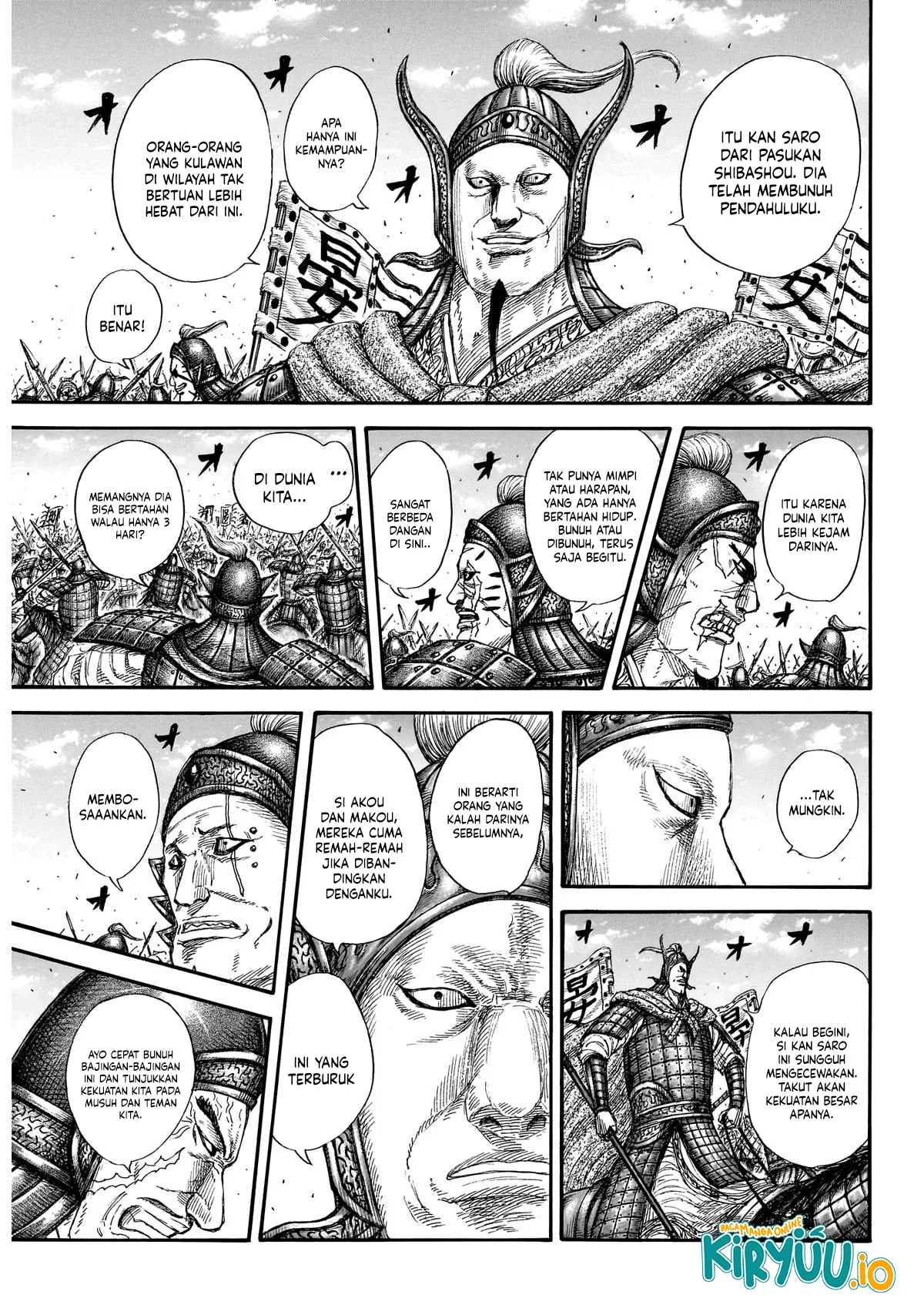 Kingdom Chapter 865 - halaman 9