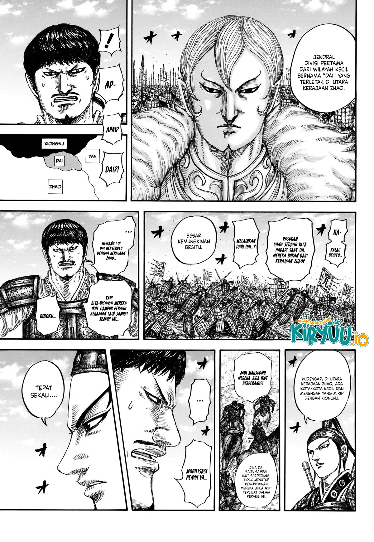 Kingdom Chapter 866 - halaman 10