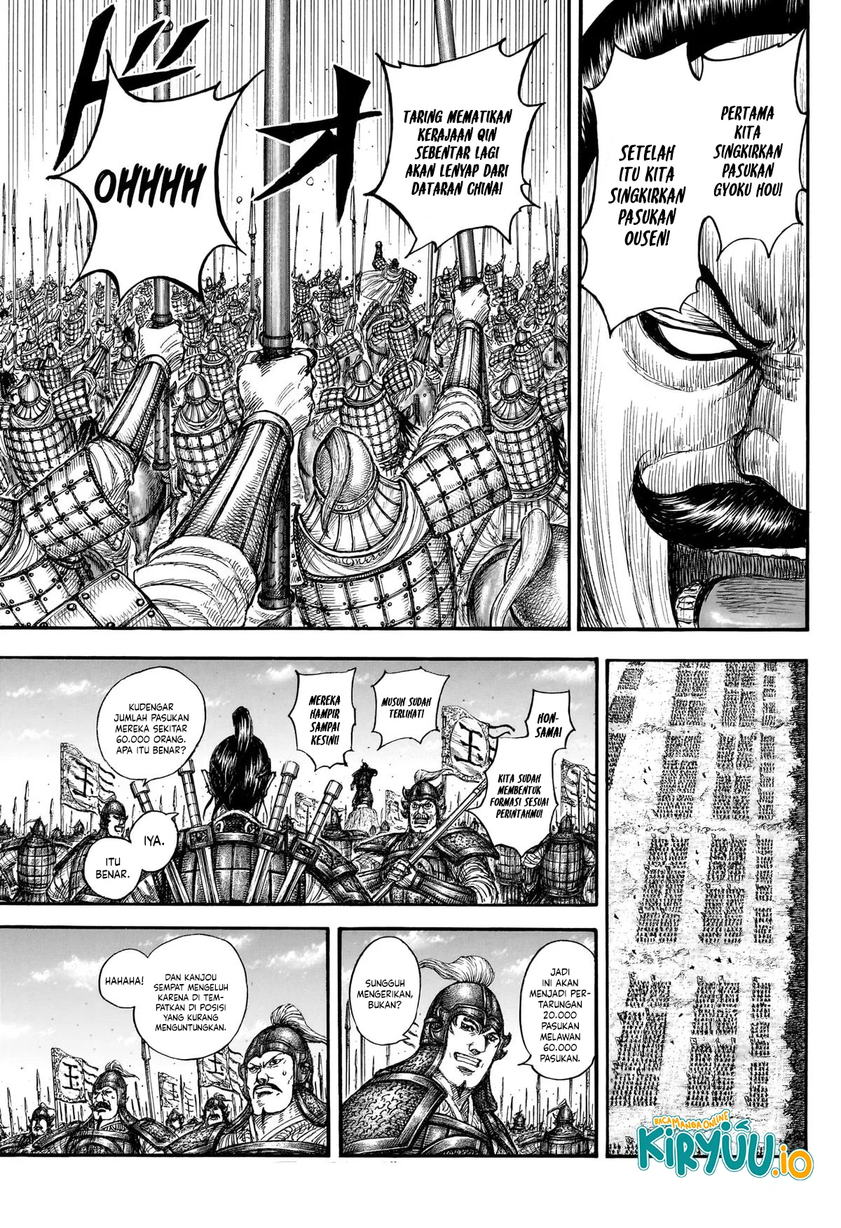 Kingdom Chapter 866 - halaman 16