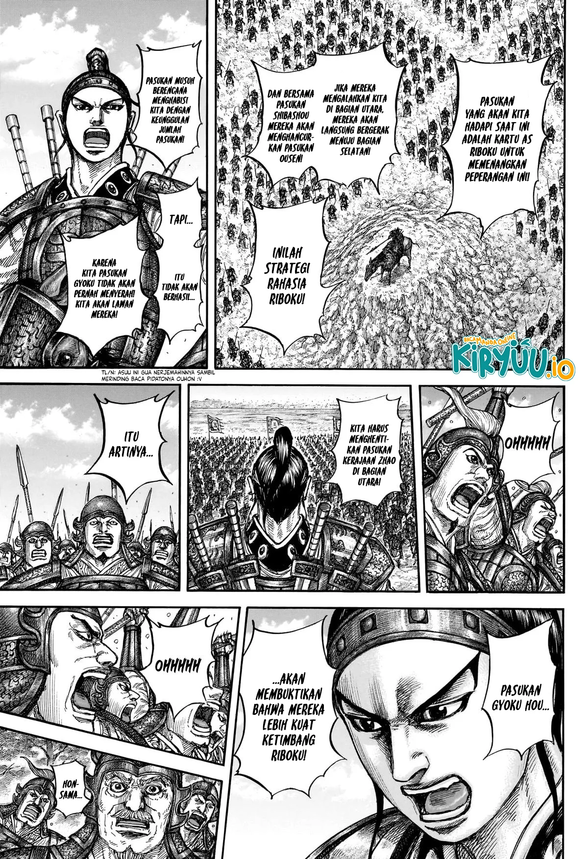 Kingdom Chapter 866 - halaman 18