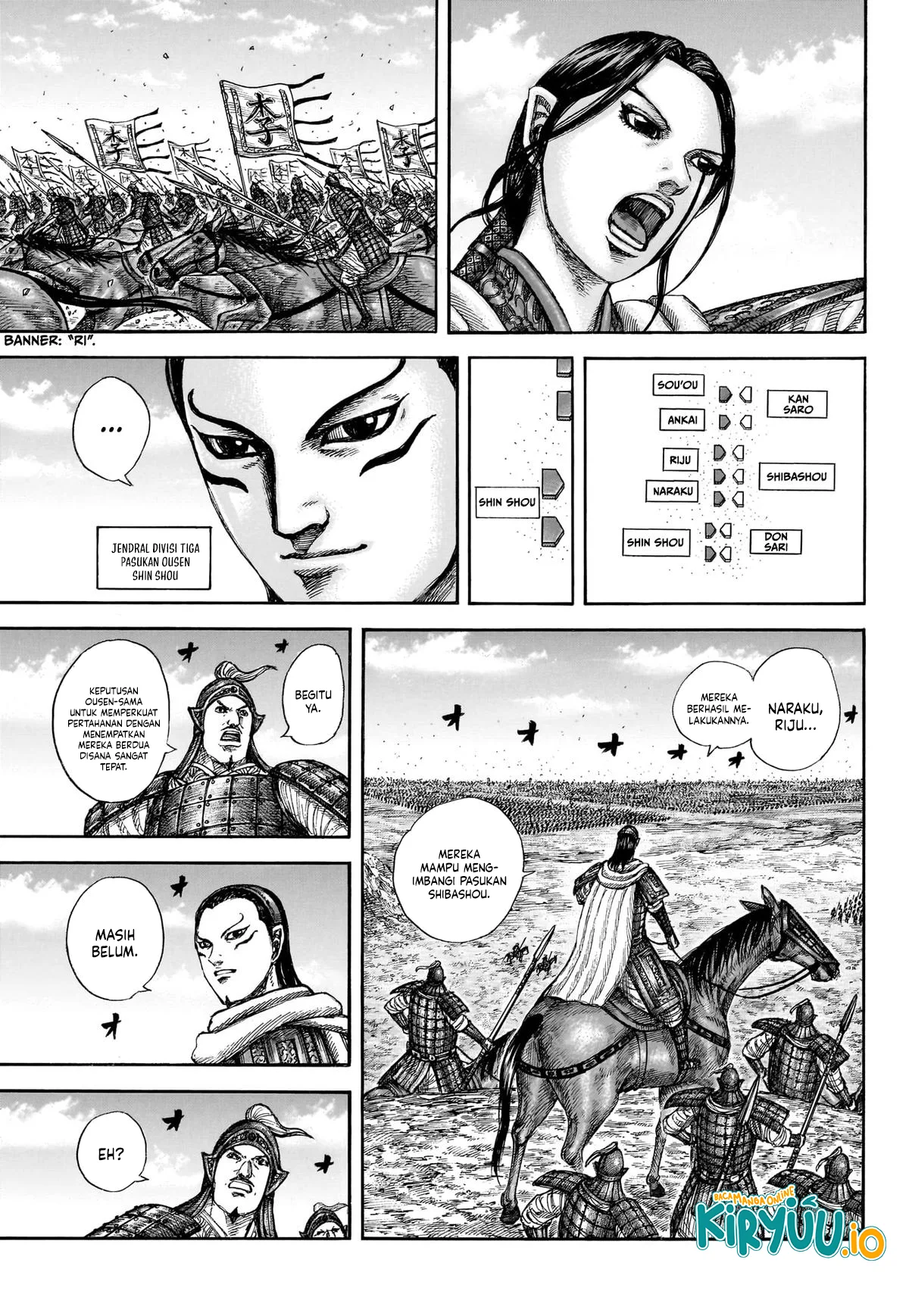 Kingdom Chapter 866 - halaman 4