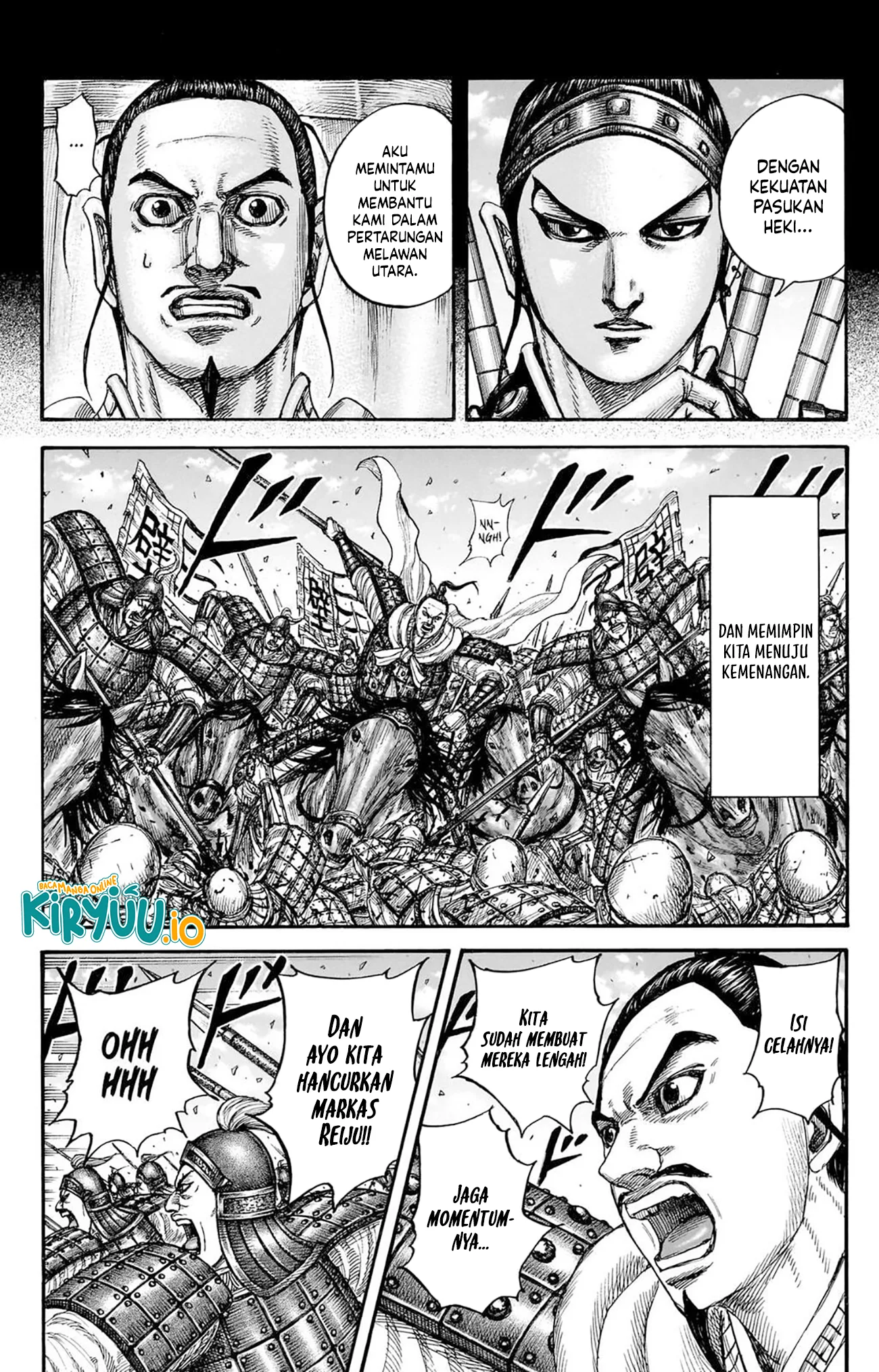 Kingdom Chapter 867 - halaman 16