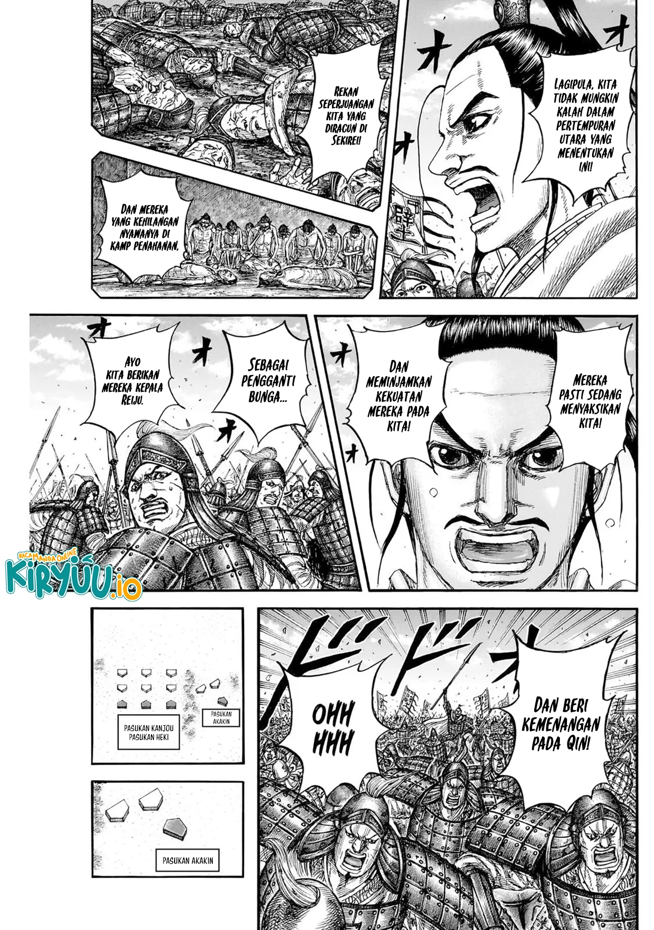 Kingdom Chapter 867 - halaman 18