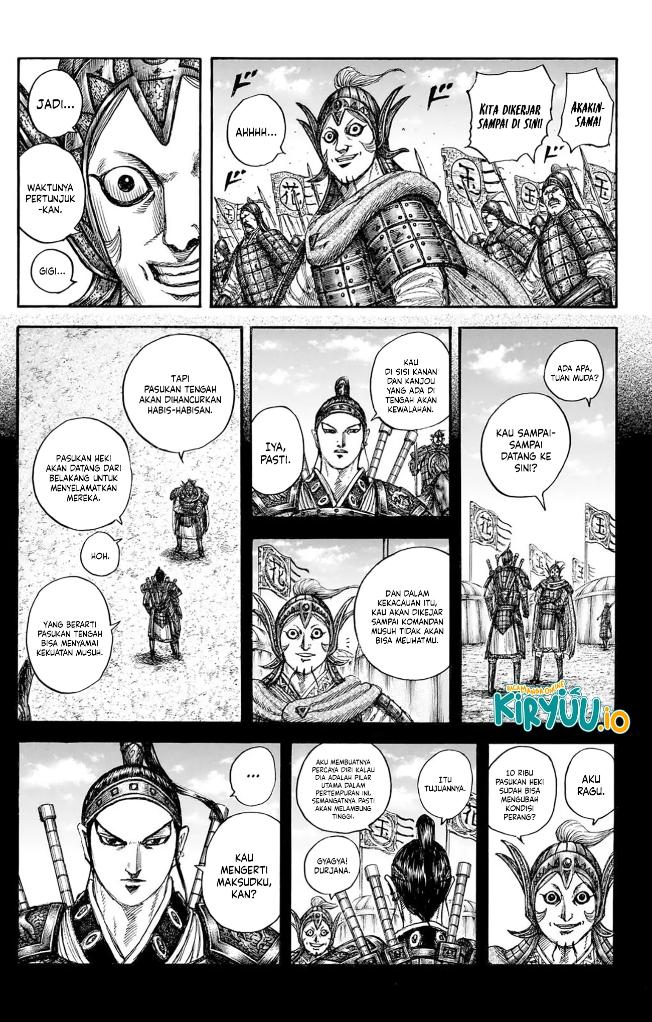 Kingdom Chapter 867 - halaman 19