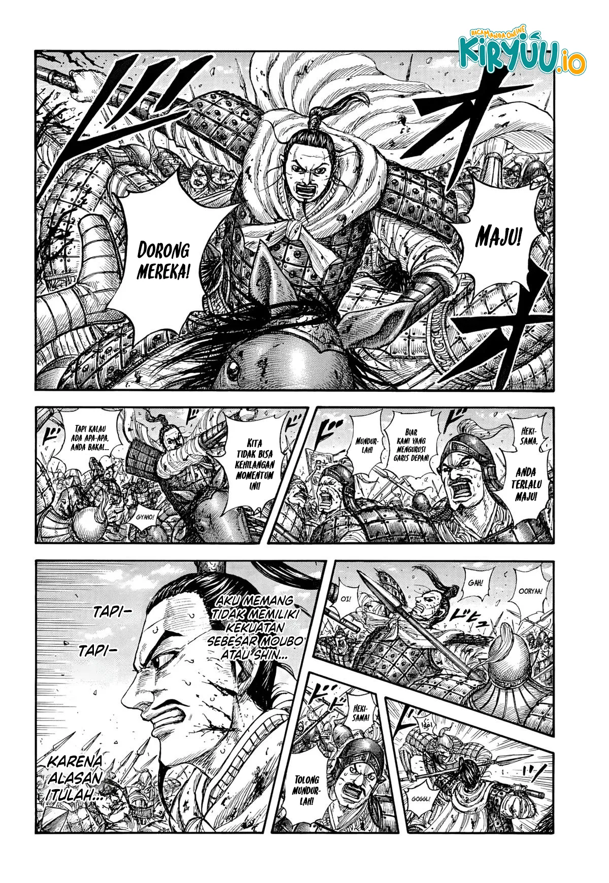 Kingdom Chapter 868 - halaman 3