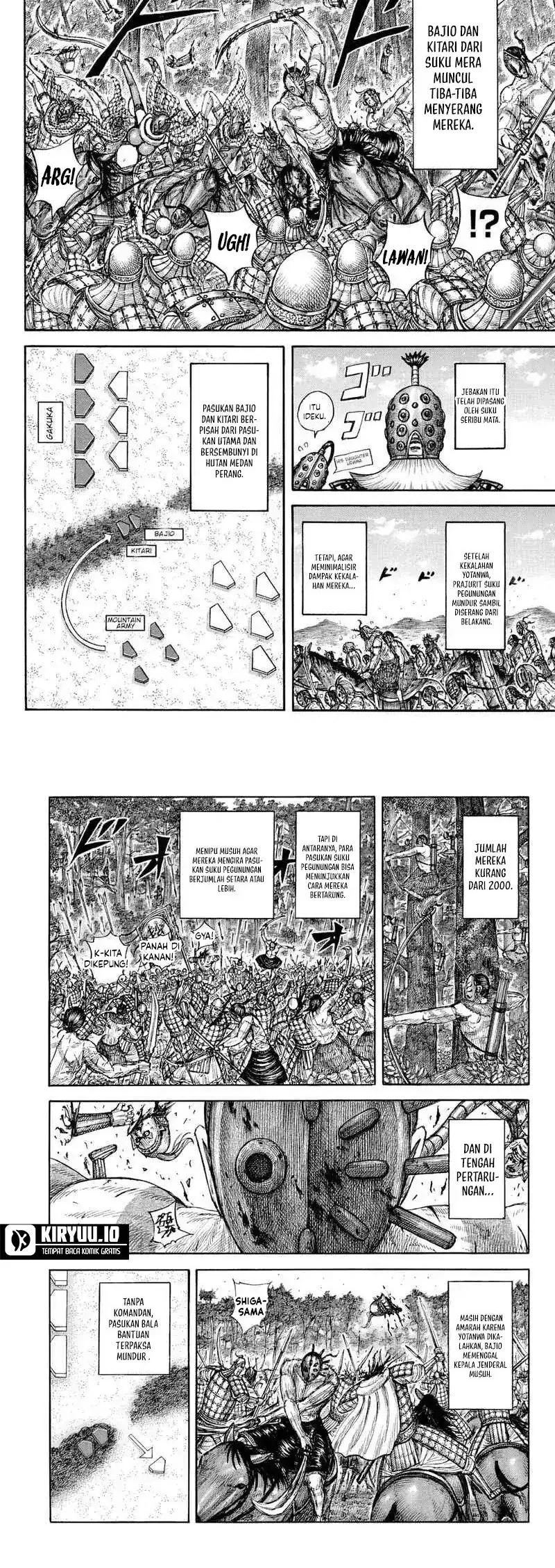 Kingdom Chapter 871 - halaman 4