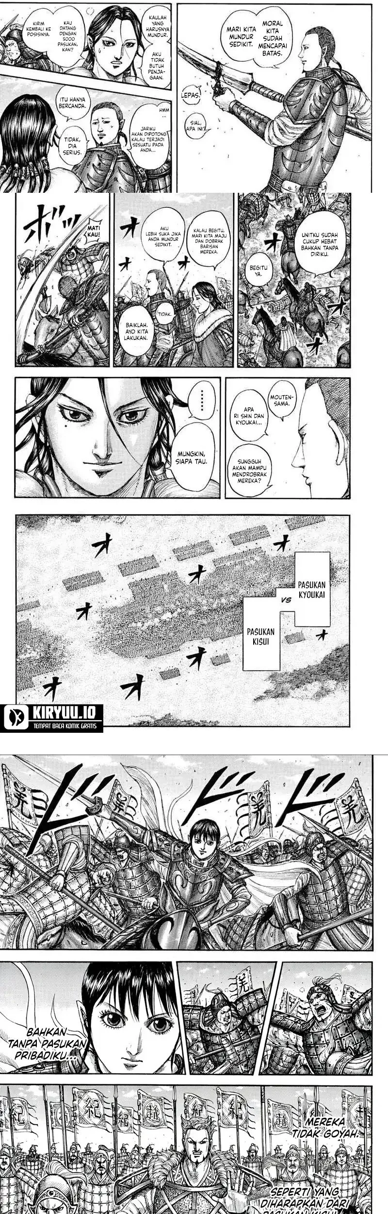 Kingdom Chapter 871 - halaman 7