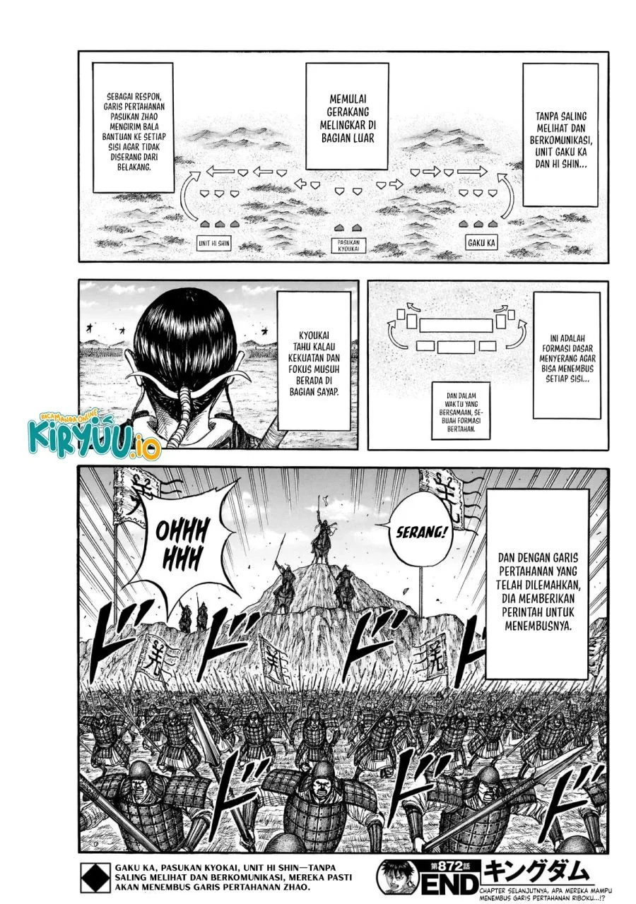 Kingdom Chapter 872 - halaman 19