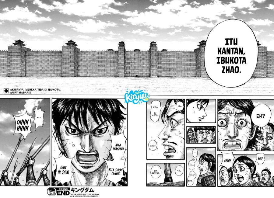 Kingdom Chapter 875 - halaman 17