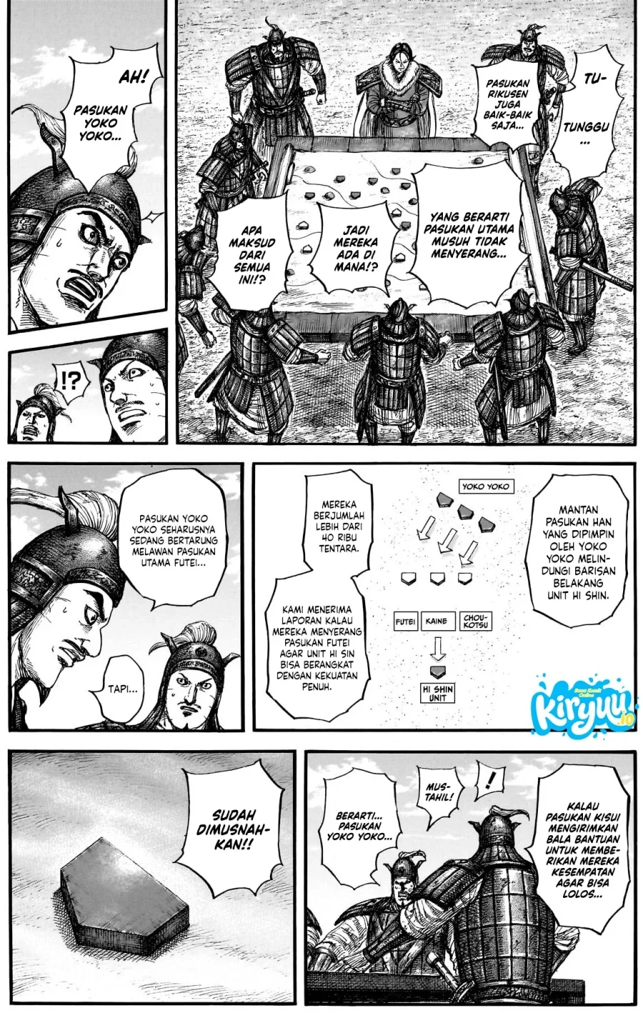 Kingdom Chapter 877 - halaman 12